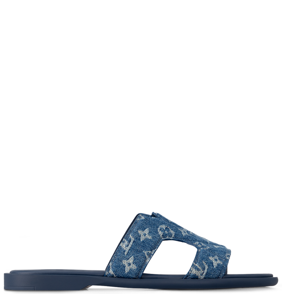  Dép Nam Louis Vuitton LV Oasis Mules 'Blue' 