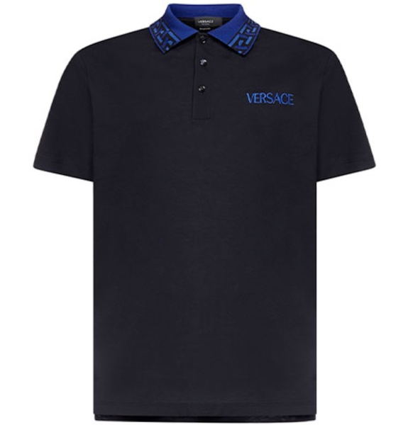  Áo Nam Versace Polo Shirt 'Black' 