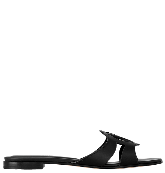  Dép Nữ Louis Vuitton LV Isola Flat Mules 'Black' 