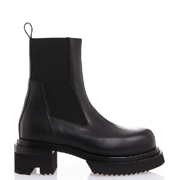  Giày Rick Owens Nam Fw22 Fogachine Beatle Ballast Boot 'Black' 