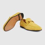  Giày Nam Gucci Jordaan Loafer 'Yellow' 