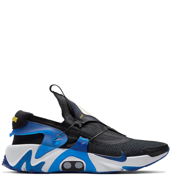  Giày Nam Nike Adapt Huarache 'Black Racer Blue' 