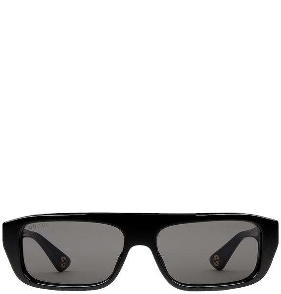  Kính Nam Gucci Rectangular Frame 'Black' 