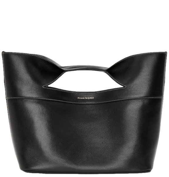  Túi Nữ Alexander McQueen Bow Small 'Black' 