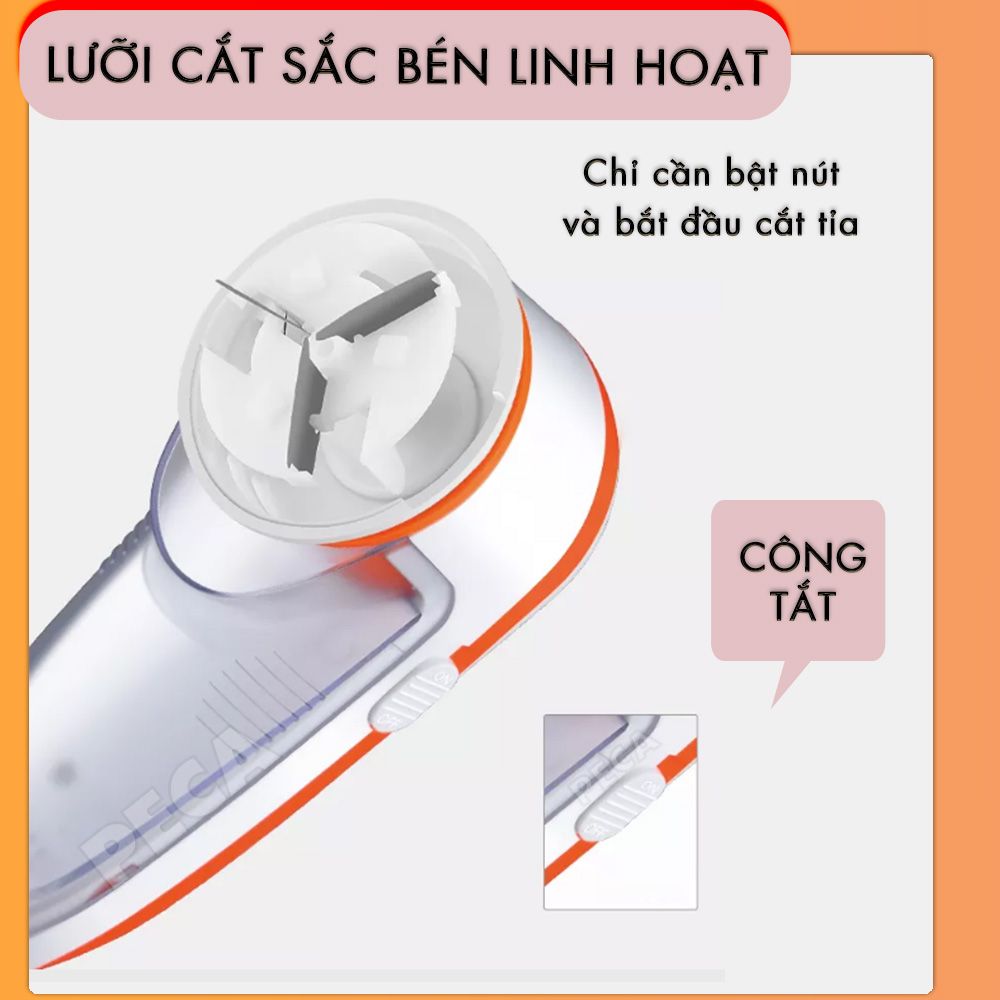 Máy cắt lông xù quần áo không dây Kemei KM-241 cắt lông xù nhiều loại vải.. - Phân phối chính hãng