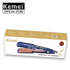 Máy duỗi tóc Kemei KM-740 điều chỉnh 6 mức nhiệt độ bảng nhiệt lớn sử dụng được cho mọi loại tóc