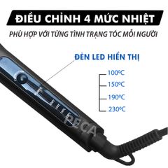 Máy uốn tóc Kemei KM-9942 điều chỉnh 4 mức nhiệt độ dây điện xoay 360 độ phù hợp sử dụng mọi loại tóc