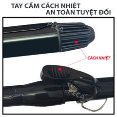 Máy uốn tóc Kemei KM-9942 điều chỉnh 4 mức nhiệt độ dây điện xoay 360 độ phù hợp sử dụng mọi loại tóc