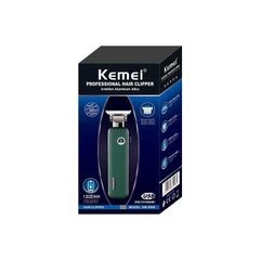Tông đơ chấn viền cao cấp Kemei KM-5098 thiết kế độc đáo kết hợp cạo đầu, khắc tóc, fade trắng chân tóc chuyên nghiệp sạc nhanh USB công suất mạnh - Hàng chính hãng