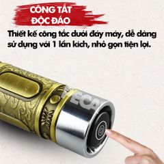 Tông đơ chấn viền không dây Kemei KM-1974A có 2 pin rời, có thể sạc lại,có thể khắc tatoo, cạo trắng... - CHÍNH HÃNG