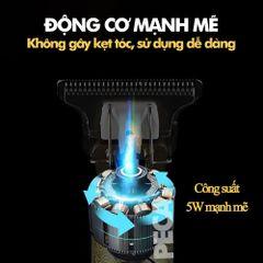 Tông đơ chấn viền không dây Kemei KM-1974A có 2 pin rời, có thể sạc lại,có thể khắc tatoo, cạo trắng... - CHÍNH HÃNG