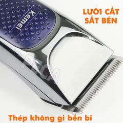 Tông đơ cắt tóc dành cho gia đình và trẻ em Kemei KM-5020 lưỡi cắt có thể điều chỉnh độ dài