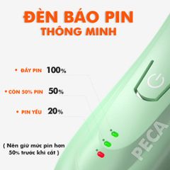 Tông đơ cắt tóc trẻ em không dây Kemei KM-811 kích thước nhỏ gọn êm ái bảo hành chính hãng 12 tháng