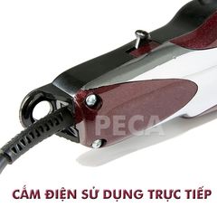 Tông đơ cắt tóc KEMEI KM-8856 cắm điện sử dụng trực tiếp công suất 12W cắt được lông thú cưng