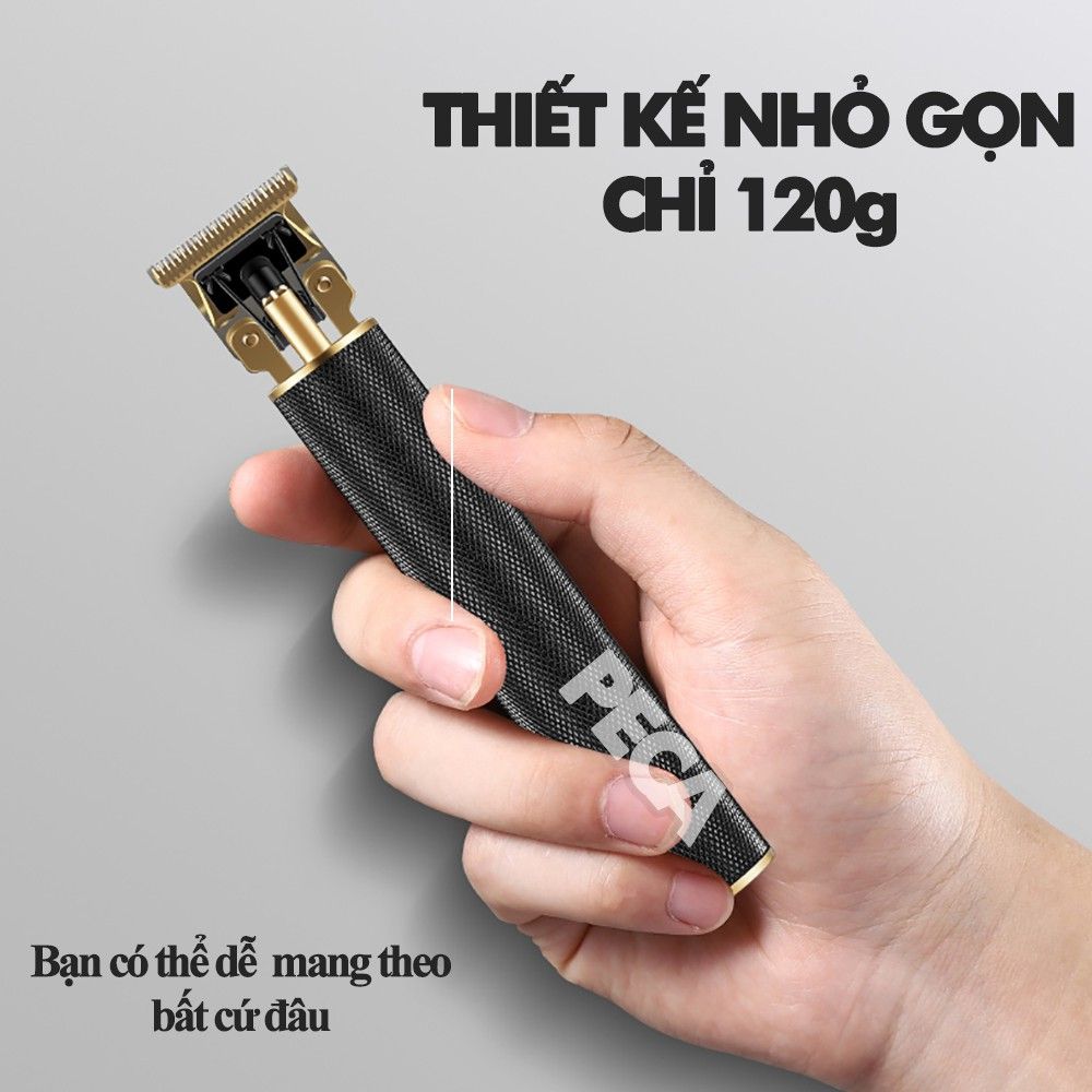 Tông đơ chấn viền không dây Kemei KM-1971A có thể khắc tatoo, cạo trắng, cạo đầu sạc nhanh - hãng phân phối chính thức