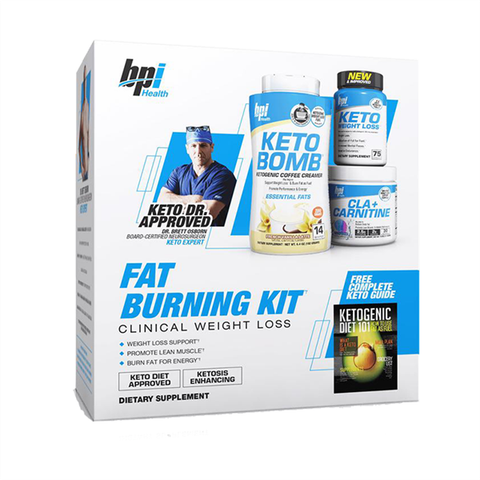  Bộ hộp quà Fat Burning Kit ( Keto bomb, Keto Weight loss, Cla Carnitine ) 