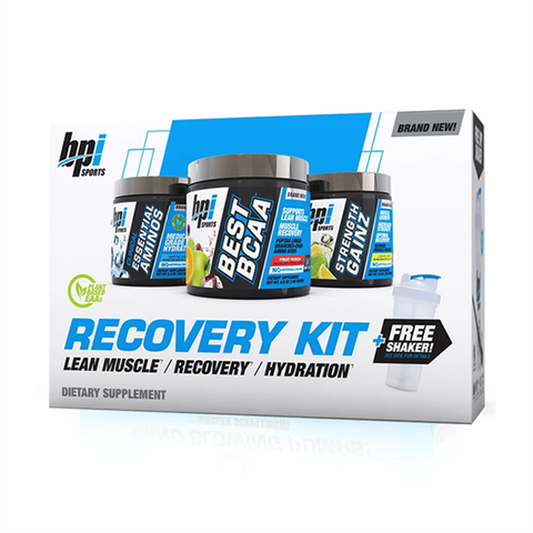  Bộ hộp quà Recovery Kit ( Bcaa , Gainz, Amino 3, bình lắc 600ml ) 