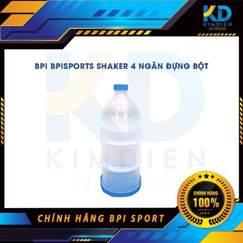  BPI BPISPORTS SHAKER 4 NGĂN ĐỰNG BỘT 