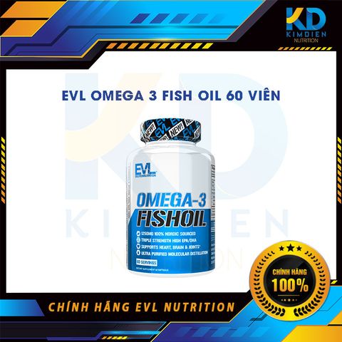  EVL OMEGA 3 FISH OIL 60 VIÊN 