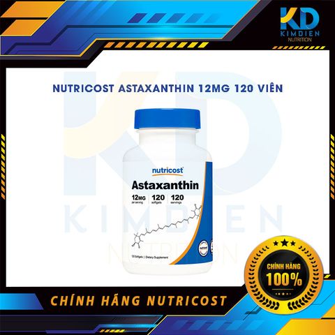  NUTRICOST ASTAXANTHIN 12MG 120 VIÊN 