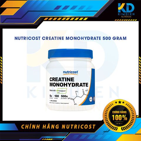  NUTRICOST CREATINE MONOHYDRATE 500 GRAM 