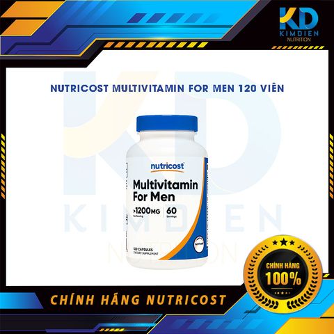  NUTRICOST MULTIVITAMIN FOR MEN 120 VIÊN 