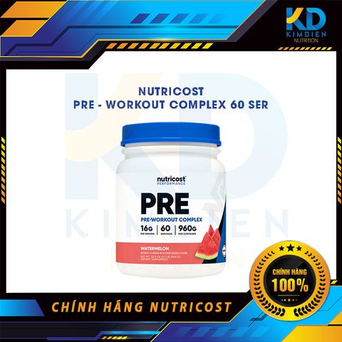  NUTRICOST PRE - WORKOUT COMPLEX 60 SER 