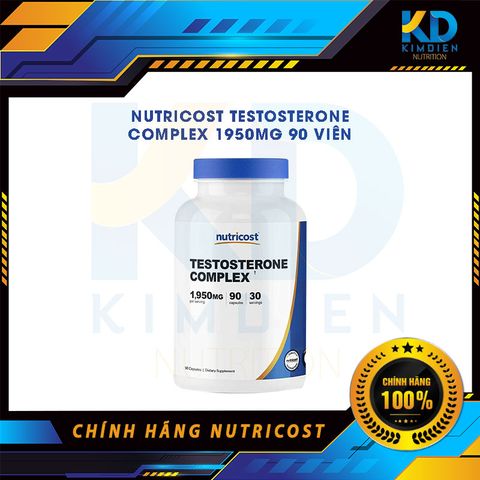  NUTRICOST TESTOSTERONE COMPLEX 1950MG 90 VIÊN 