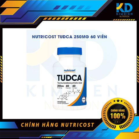  NUTRICOST TUDCA 250MG 60 VIÊN 