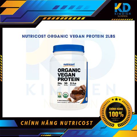  NUTRICOST ORGANIC VEGAN PROTEIN 2LBS 