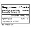 EVL AGMATINE750 100 SERVINGS