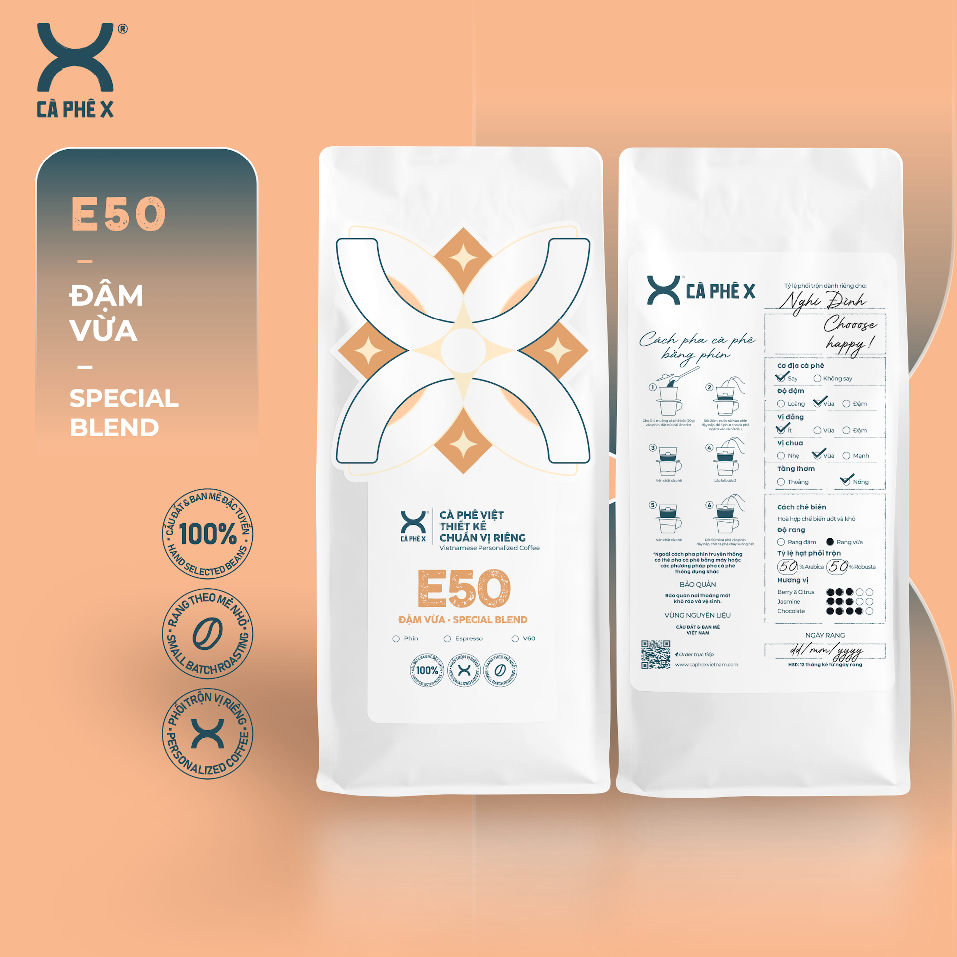 E50 • Special Blend • Đậm vừa