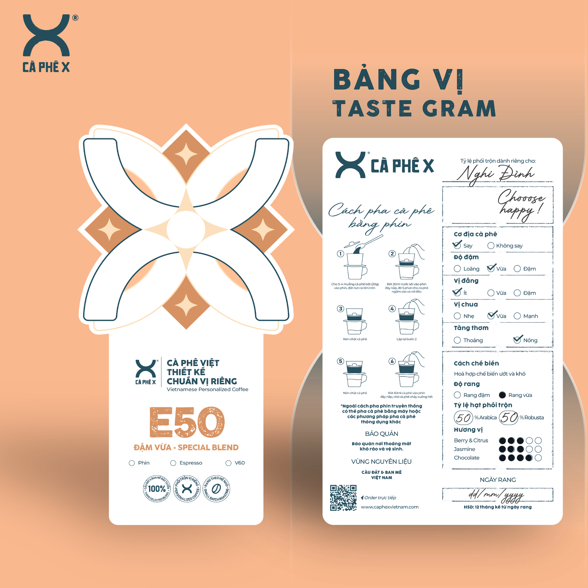 E50 • Special Blend • Đậm vừa
