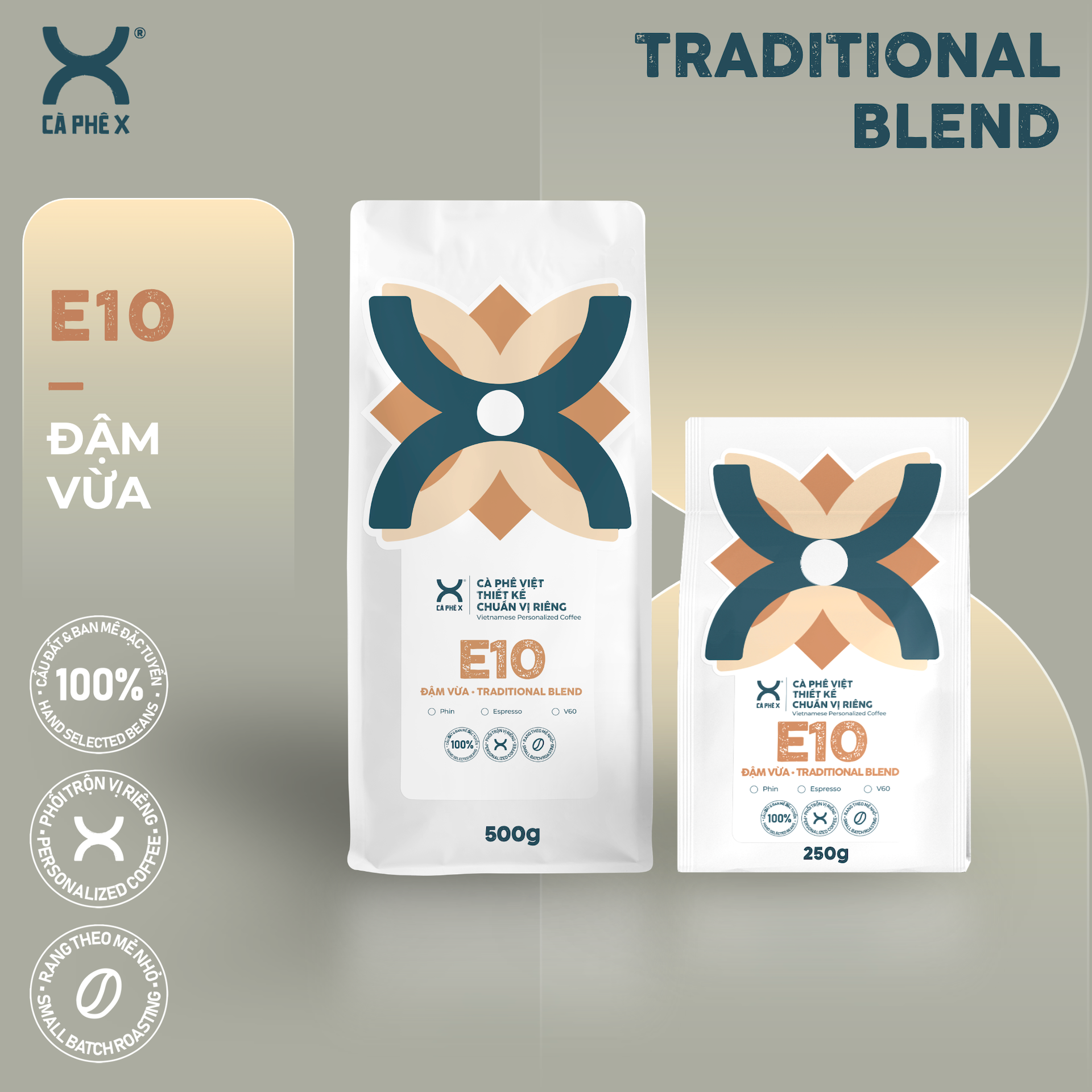E10 • Traditional Blend • Đậm vừa