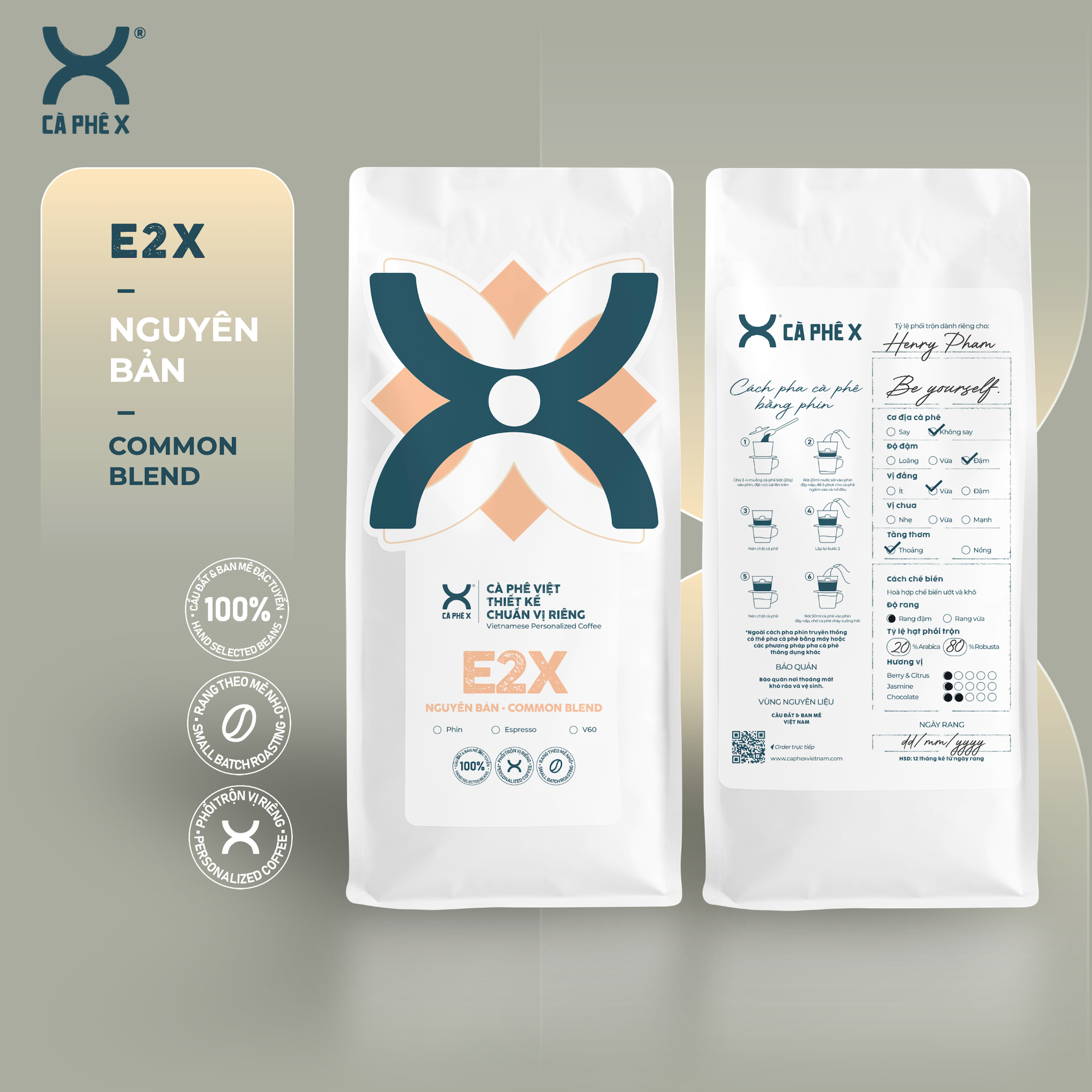 E2X • Common Blend • Nguyên bản