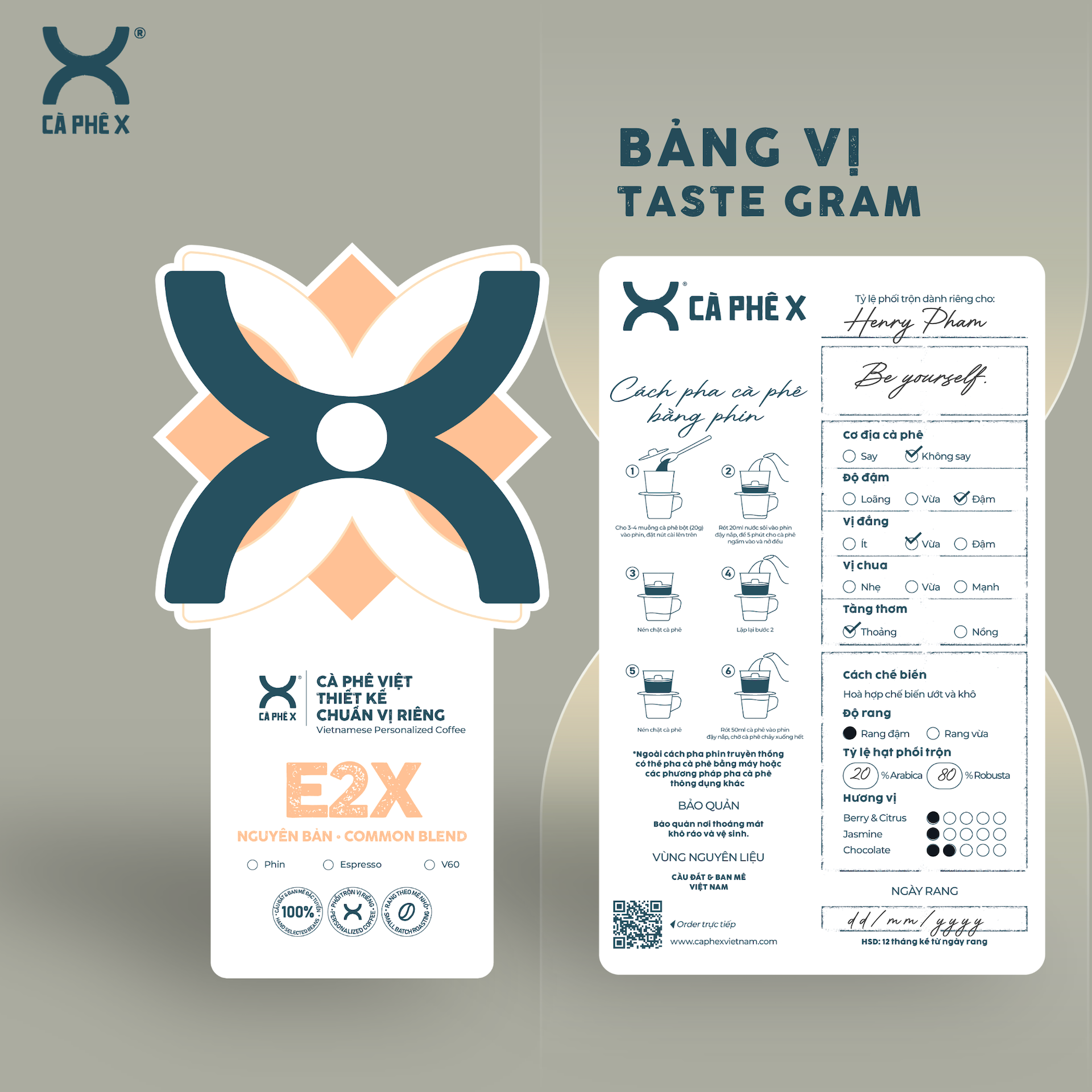 E2X • Common Blend • Nguyên bản
