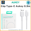 Cáp sạc Type-C Aukey CB-CD30-WE dài 0.9m