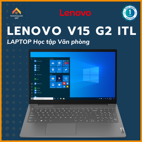 Laptop doanh nghiệp Lenovo V15 G2 ITL i3 1115G4/4GB/512GB/15.6