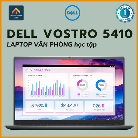 Laptop văn phòng Dell Vostro 5410 i5 11320H/8GB/512GB/14