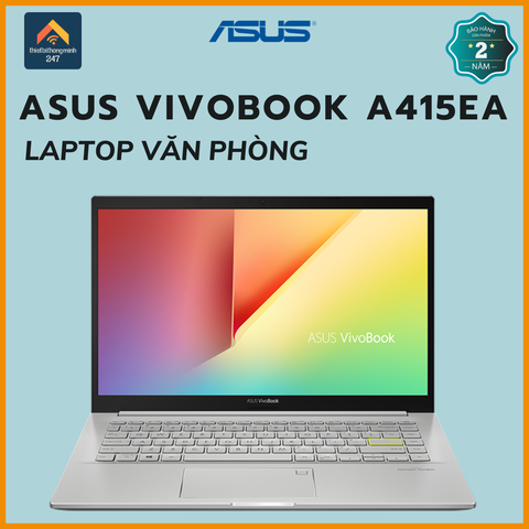 Laptop văn phòng Asus VivoBook A415EA i3 1125G4/8GB/256GB/14
