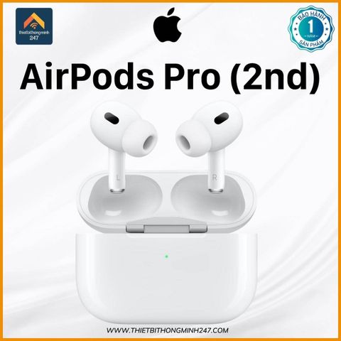 Tai nghe Bluetooth AirPods Pro (2nd Gen) | (MQD83ZP/A)