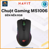 Chuột Gaming có dây HAVIT GAMENOTE MS1006 LED RGB 3200dpi