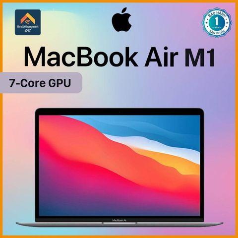 Laptop Apple MacBook Air M1 8-core CPU/8GB/256GB/7-core GPU/13.3 inch