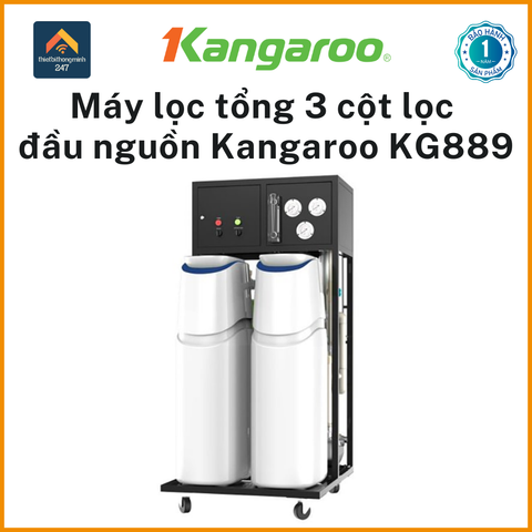 Máy lọc nước tổng 3 cột lọc Kangaroo KG889