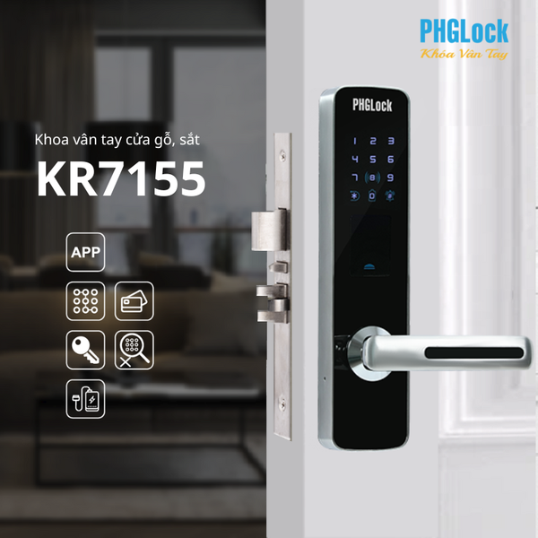 Khóa thẻ từ KR7155 / APP