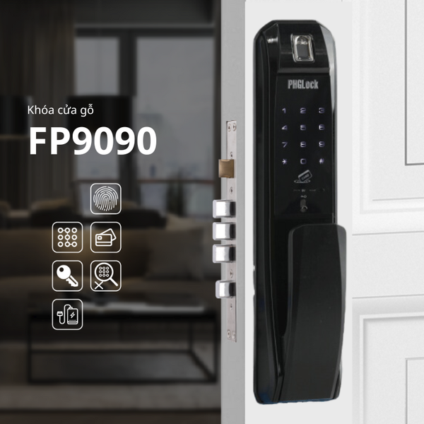 Khóa vân tay Hàn Quốc FP9090