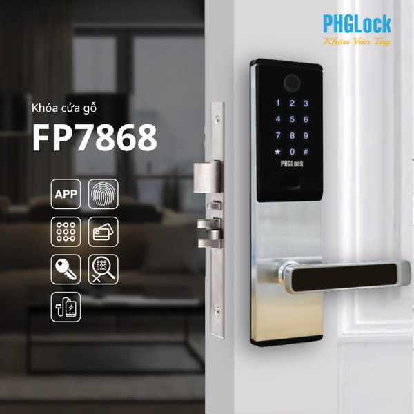 Khóa vân tay FP7868 / APP