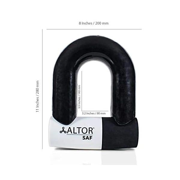 Khóa Chữ U Chống Trộm Xe Máy ALTOR SAF
