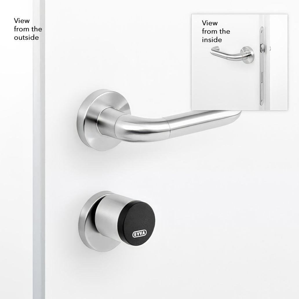 Special Order - Ruột Khoá Cửa Điện Tử Thông Minh Một Đầu Xoay Điện Tử EVVA AirKey - EV321AK