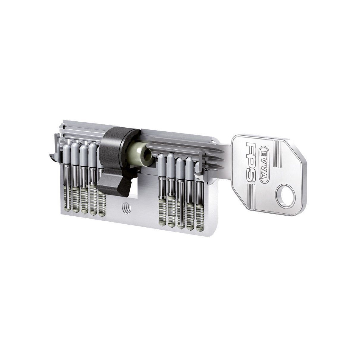 EVVA FPS - Ruột Khoá Cửa Một Đầu Chìa Một Đầu Vặn - EV323FPS